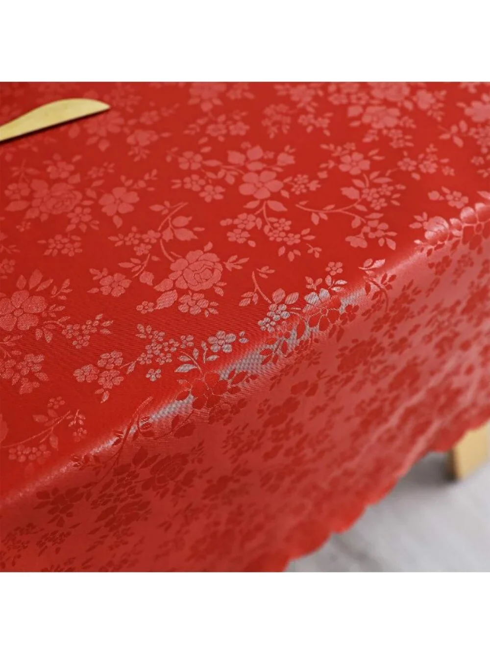 Waterproof Heavy Duty Vinyl Tablecloth, Rectangle 60x84 Inch, Durable & Easy